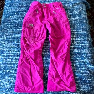 The North Face ski pants girls M
